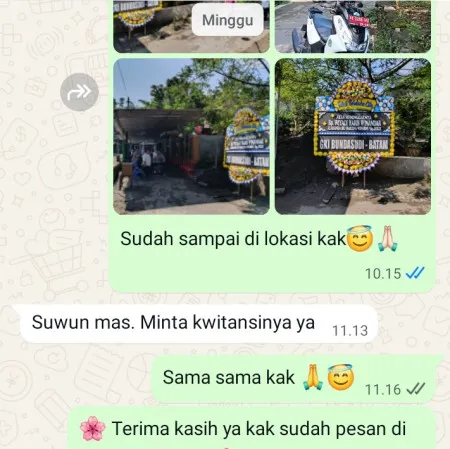 Pengiriman Papan Bunga Duka Hargantoro Tirtomoyo