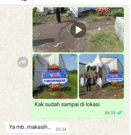Pengiriman Karangan Bunga Hargantoro Tirtomoyo