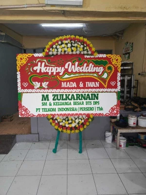 Papan Bunga di Hargantoro Tirtomoyo