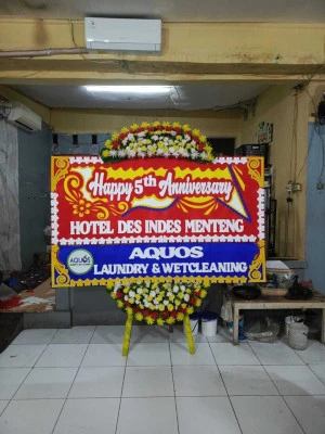 Papan Bunga di Hargantoro Tirtomoyo